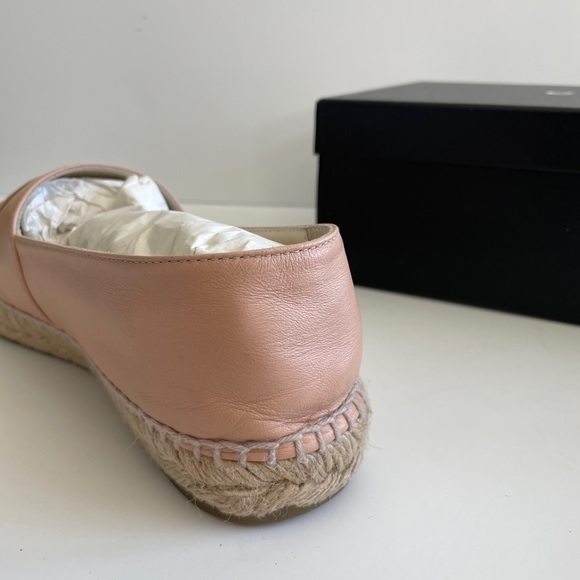 Chanel Espadrilles Lambskin Nude Color - Size 40 - Picture 10 of 13